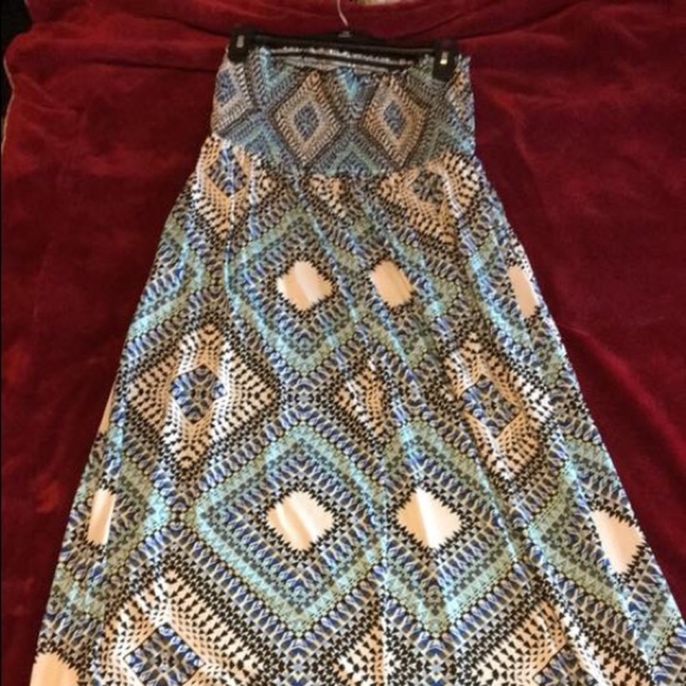 Strapless Maxi Dress